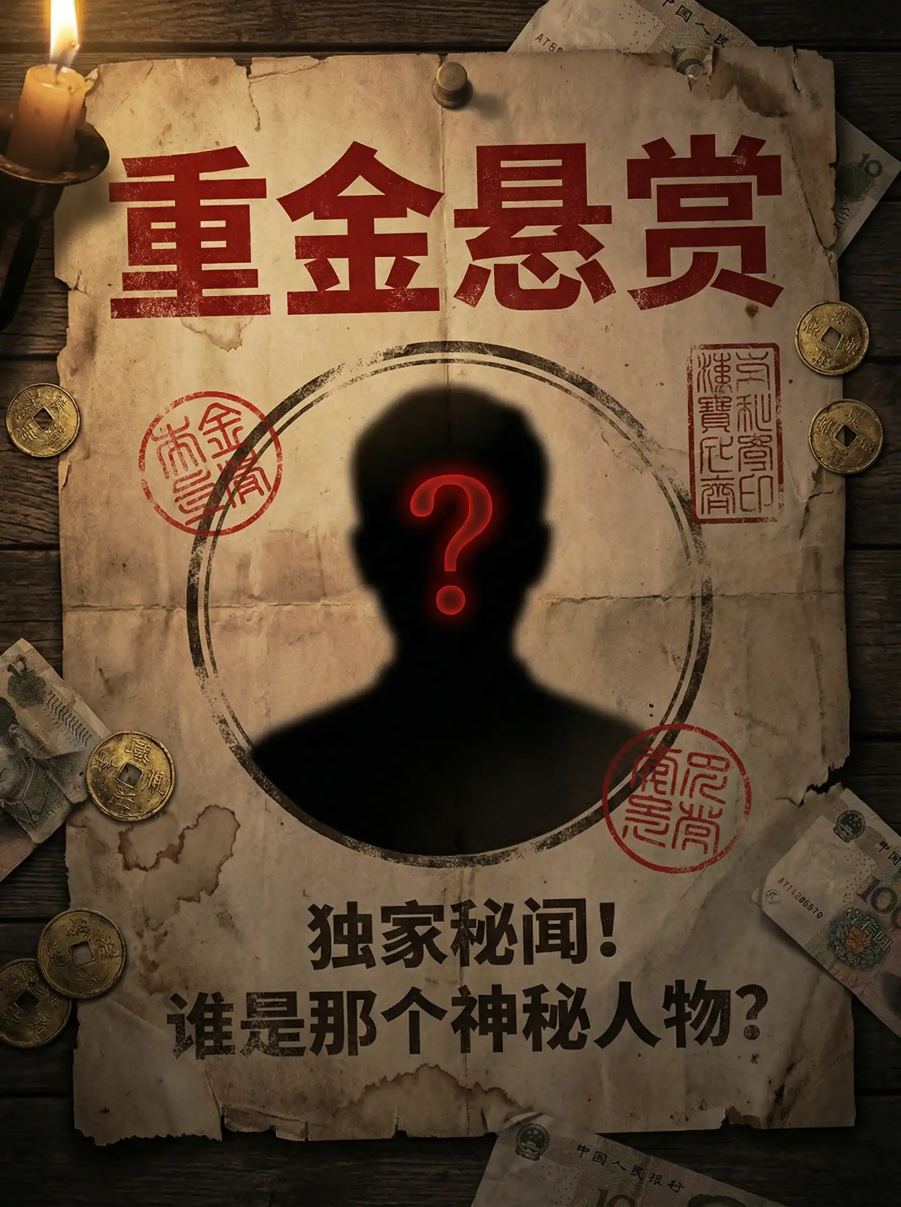 一起草 - 重金悬赏线索征集令
